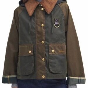 Wax coated hooded Jacket